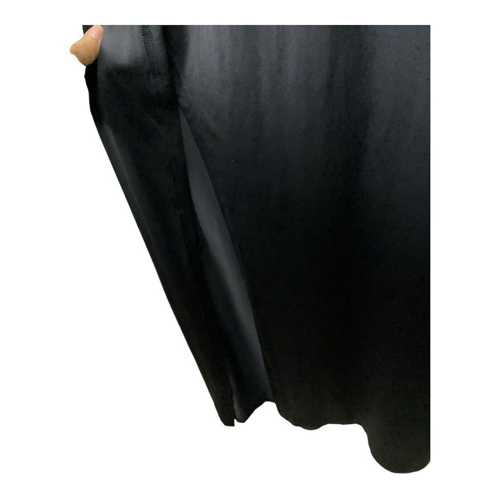 Vintage Unbranded Womens Black Lace Maxi Dress Size M Sheer Whimsigoth Gown - Picture 3 of 7